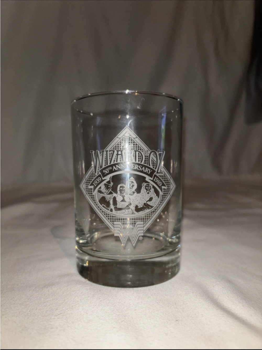 Wizard of Oz Clear 50th Anniversary Commemorative Tumbler